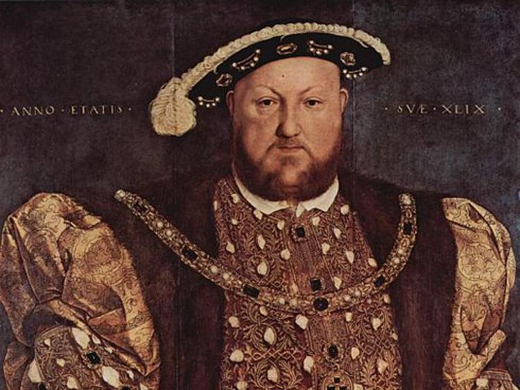 Enrico VIII nel ritratto di Hans Holbein