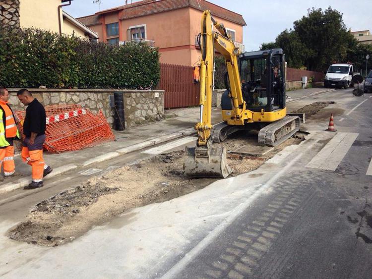 Roma: finiti lavori per chiusura voragine a Cesano