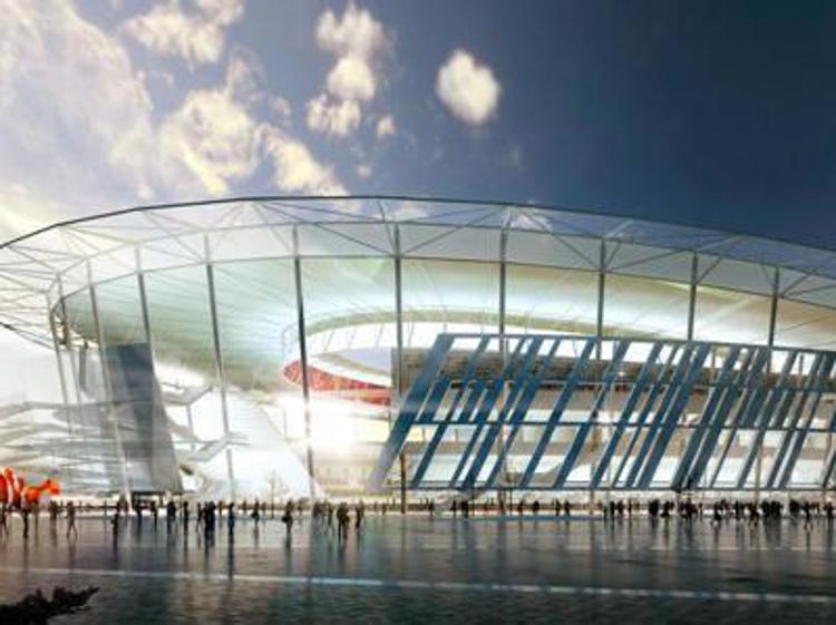 Calcio: stadio Roma, ecco come saranno gli interni del nuovo stadio