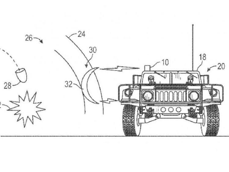 Illustrazione tratta dal brevetto della Boeing,  