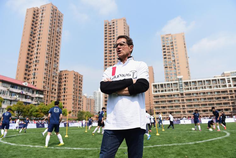 Il tecnico Fabio Capello Laureus World Sports Ambassador - Getty Images for Laureus