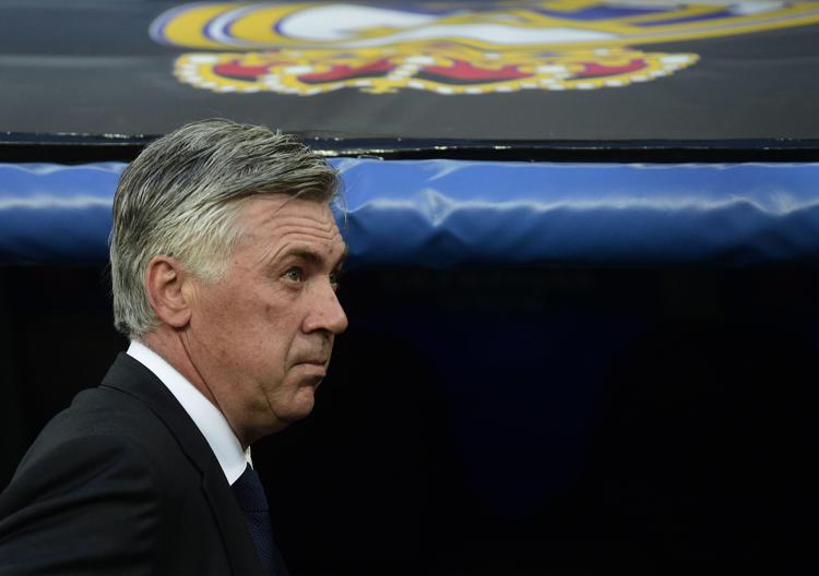 L'ex tecnico del Real Madrid Carlo Ancelotti (Foto Afp) - AFP