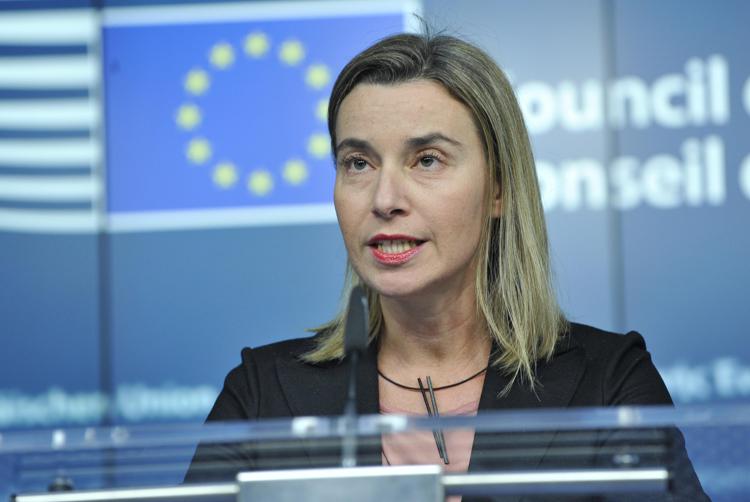 L'Alto rappresentante della politica estera della Ue Federica Mogherini (Infophoto) - INFOPHOTO