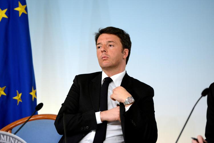 Il Premier Matteo Renzi - INFOPHOTO