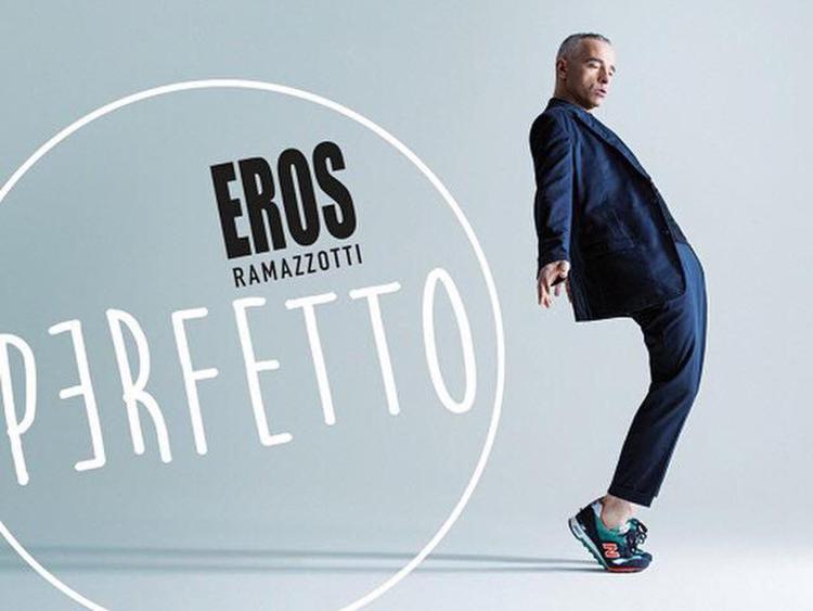 La copertina di 'Perfetto', il nuovo album di Eros Ramazzotti