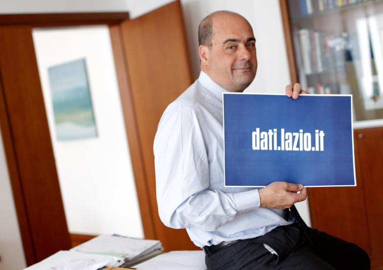 Il presidente della Regione Lazio Nicola Zingaretti