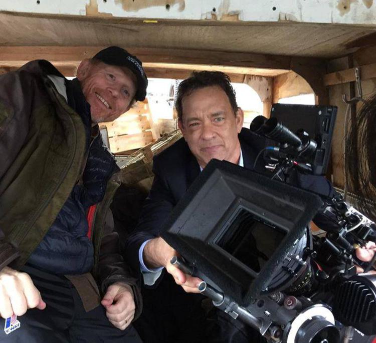 Ron Howard e Tom Hanks a Venezia