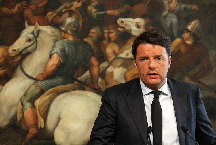 Il premier Matteo Renzi - (foto INFOPHOTO)