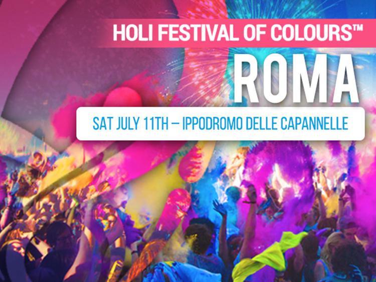 Musica: colori ed elettronica, al Rock in Roma torna l'Holi Festival