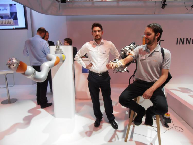 Ricerca: robot italiano per riabilitazione a distanza premiato in Germania