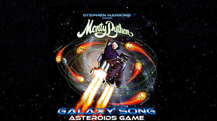 Musica: Stephen Hawking canta la 'Galaxy Song' dei Monty Python