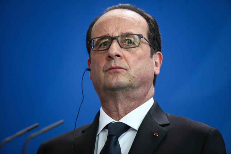 Il presidente francese, Francois Hollande (Foto Infophoto)