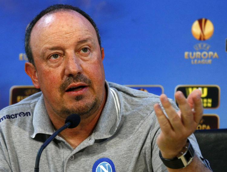 Il tecnico del Napoli Rafael Benitez (Foto Afp) - AFP