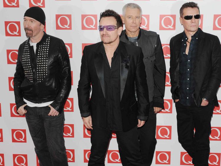 Gli U2 (foto Infophoto)