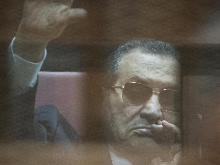 L'ex presidente egiziano Hosni Mubarak - (foto INFOPHOTO)