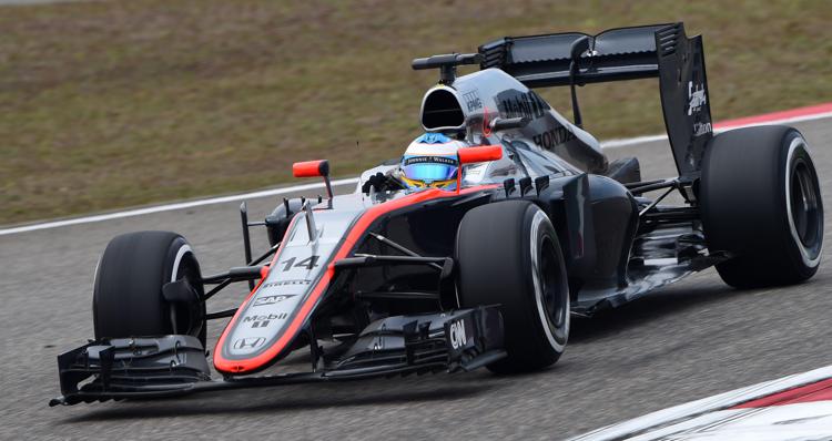 La McLaren Honda dello spagnolo Fernando Alonso  (Foto Afp) - AFP