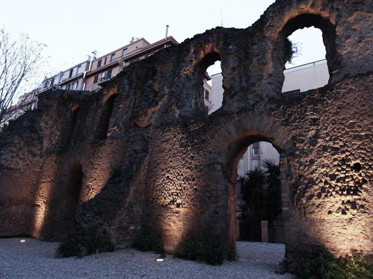 Uno scorcio della Porticus Aemilia - Foto di B Fruttini per Soprintendenza Archeologica di Roma