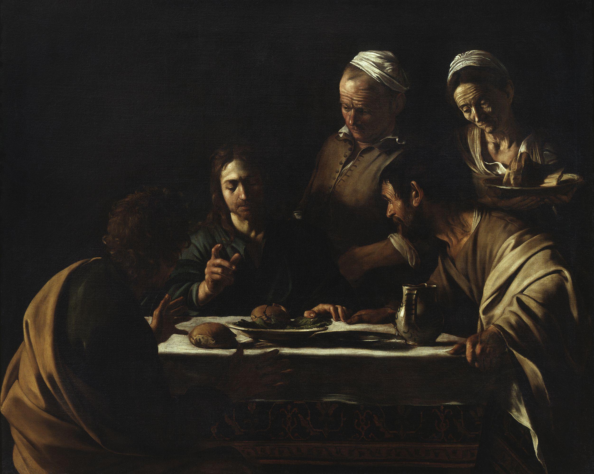 Caravaggio 'Cena in Emmaus'