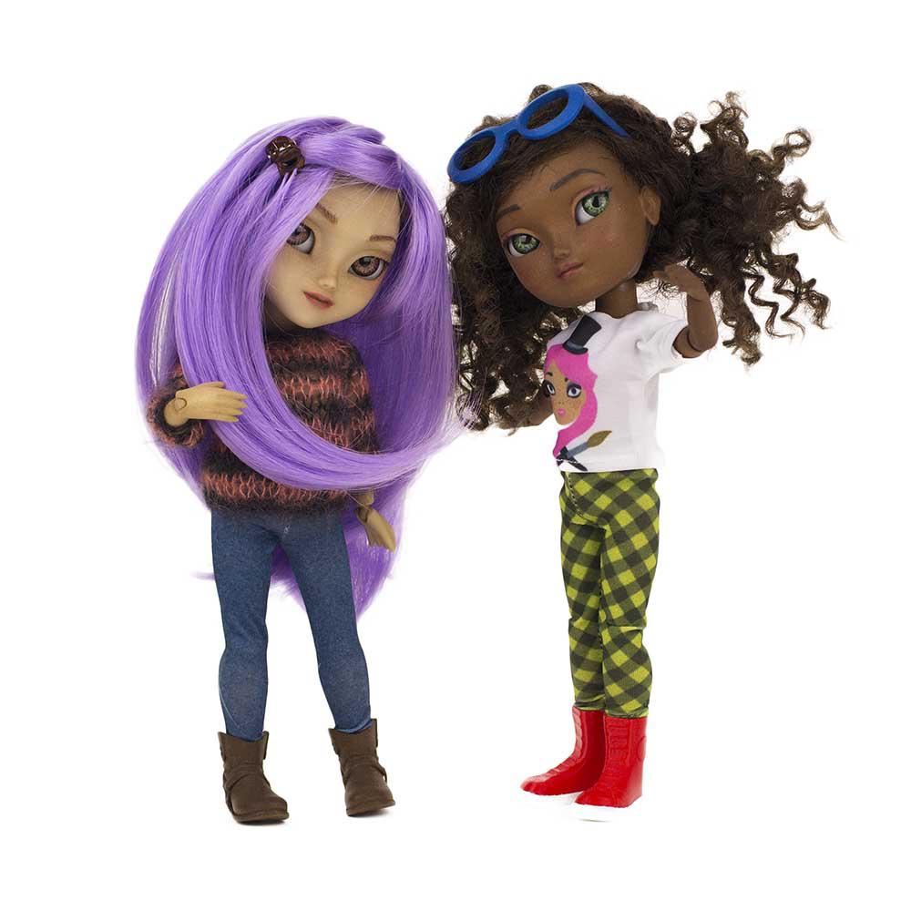 Here's a wonderful idea: in an effort ot bring greater diversity to the shelves of your local toy shop, Makies, a British toy manufacturer, has created a line of dolls with disabilities.    The custom, 3D-printed dolls feature accessories like hearing aids and walking sticks, while one doll has a distinct birthmark on her face. The company says it's also working on a character that uses a wheelchair. Makies launched the line in response to the viral hashtag campaign '#ToyLikeMe', in which social media users called for more inclusive children's toys. (PICTURE BY©MAKIES) PHOTOGRAPH PROVIDED BY IBERPRESS +39-3428017058 http://www.iber-press.com/ nimarafat@me.com