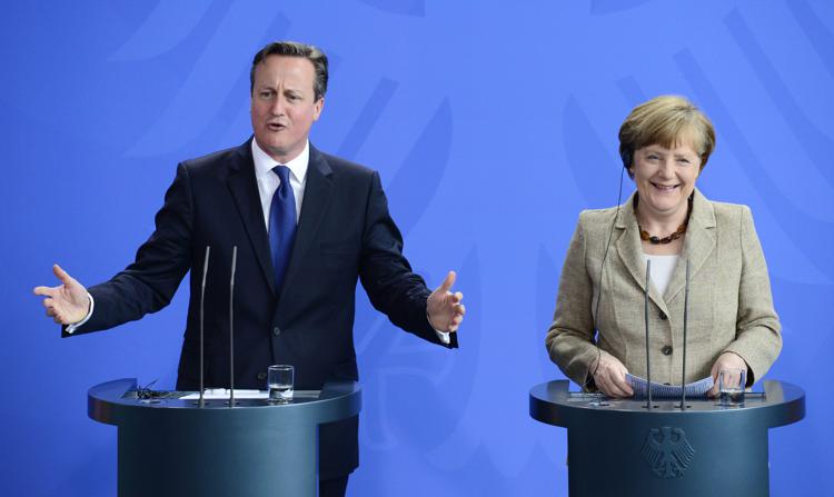 David Cameron e Angela Merkel   - AFP
