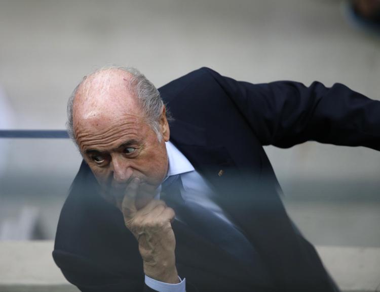 Il presidente della Fifa, Joseph Blatter (Foto Xinhua)