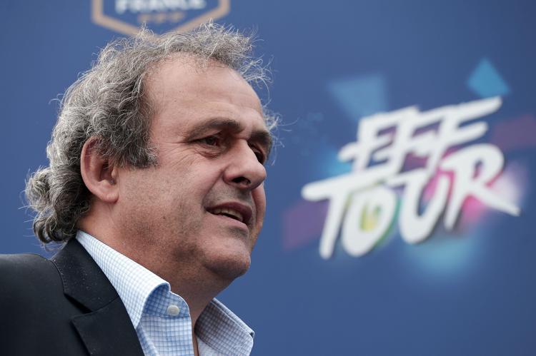 Il presidente dell'Uefa, Michel Platini (Foto Afp)  - AFP