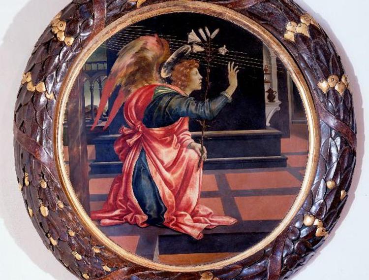 Filippino Lippi, L''Annunciazione', Pinacoteca di San Gimignano