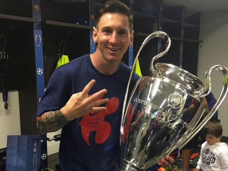 Calcio: Pallone d'Oro, Messi senza rivali dopo trionfo Champions