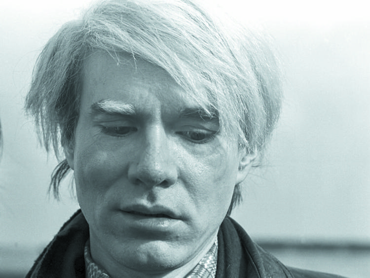 Andy Warhol nel 1971 a Monaco di Baviera (Foto Infophoto) - INFOPHOTO