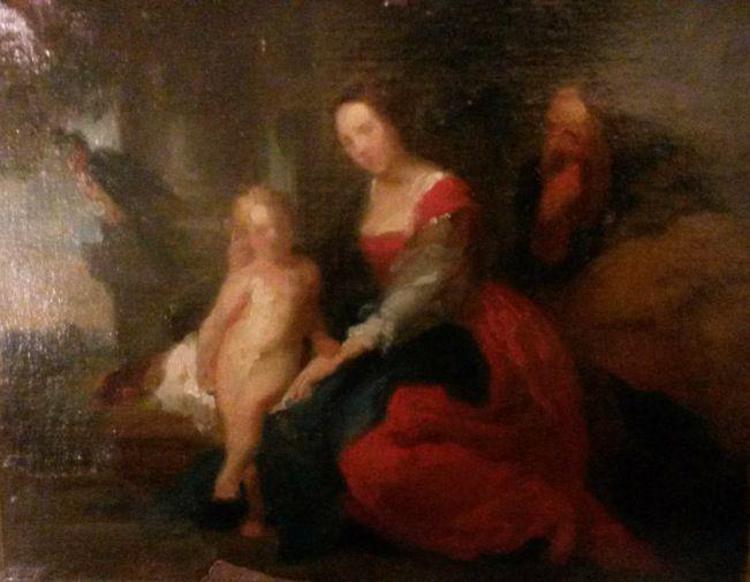 Il bozzetto della 'Vergine con il pappagallo' attribuito a Rubens