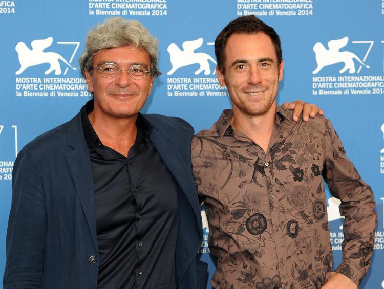 Mario Martone e Elio Germano (Foto Infophoto) - INFOPHOTO