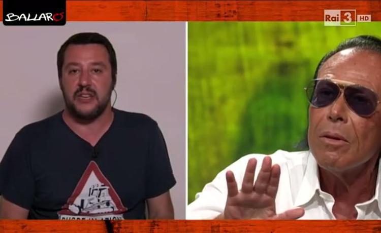 Scontro Salvini-Venditti a Ballarò. Il cantautore: 