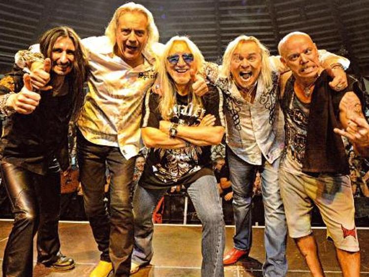 Gli Uriah Heep sul manifesto del loro tour 2015