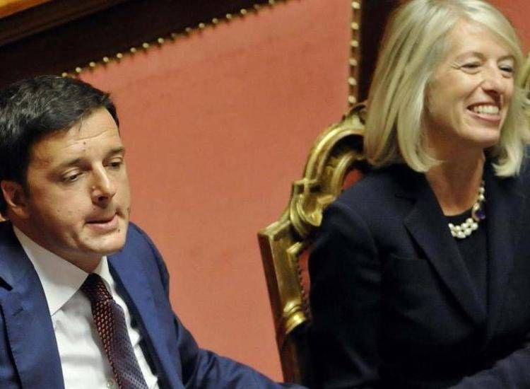 Matteo Renzi e Stefania Giannini