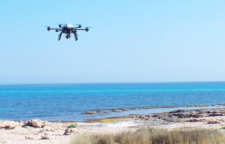 Egadi: droni per il monitoraggio dell’area marina protetta