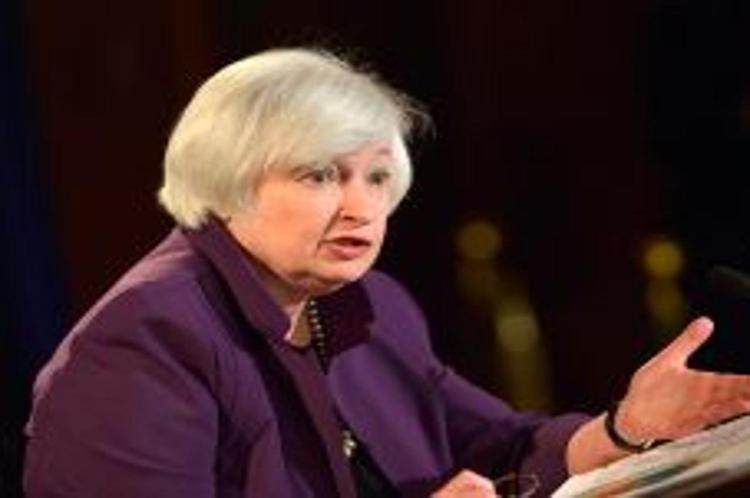 Verso rialzo tassi Usa: la presidente Fed Janet Yellen (Infophoto). - Janet Yellen