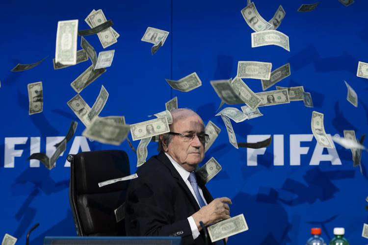 L'ex presidente della Fifa, Sepp Blatter (Foto Afp) - AFP
