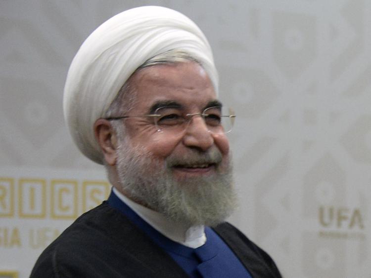 Il presidente dell'Iran Hassan Rouhani (foto Afp)  - AFP