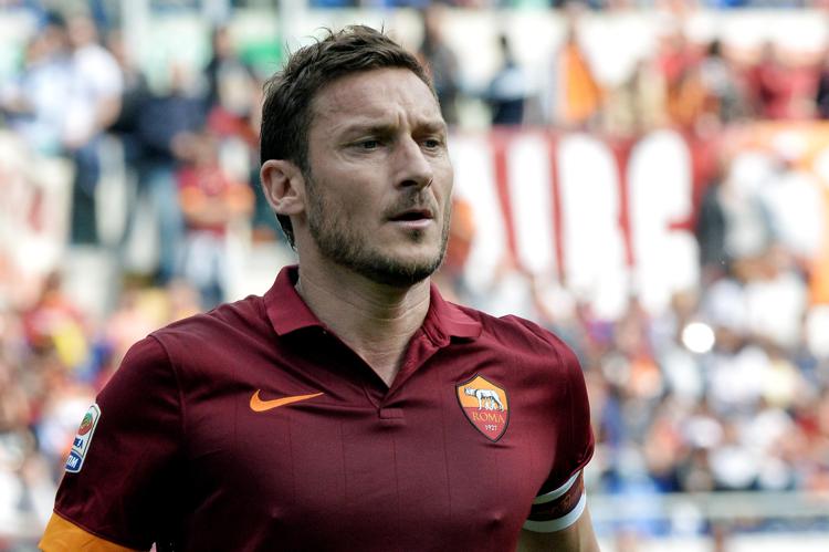 Il capitano della Roma, Francesco Totti (Foto Infophoto) - INFOPHOTO
