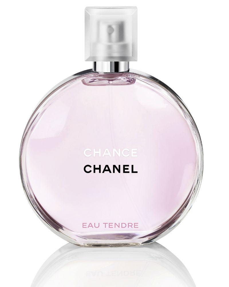 Il flacone di 'Chance Eau Tendre' di Chanel, 