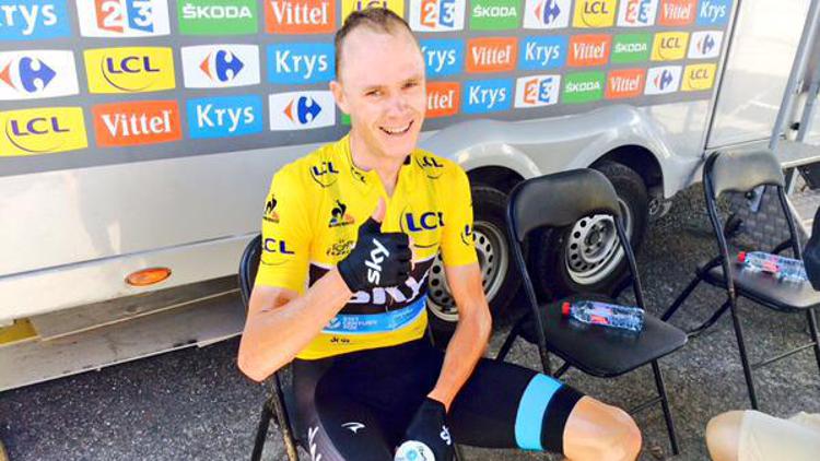 Chris Froome - Twitter team Sky