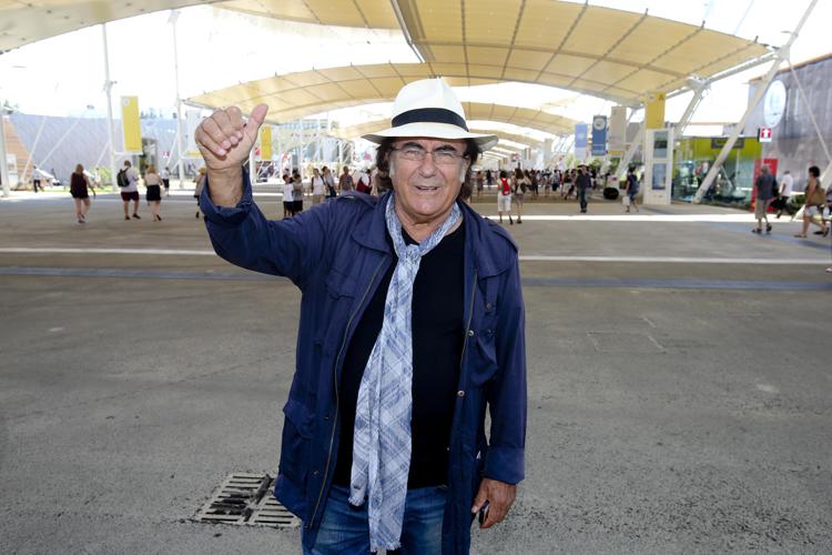 Il cantante Al Bano in visita a Expo - Expo 2015/Daniele Mascolo