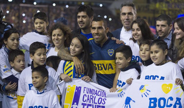 Il ritorno al Boca Juniors di Carlos Tevez (Foto Afp) - AFP