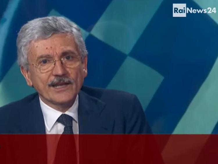 Massimo D'Alema a RaiNews24