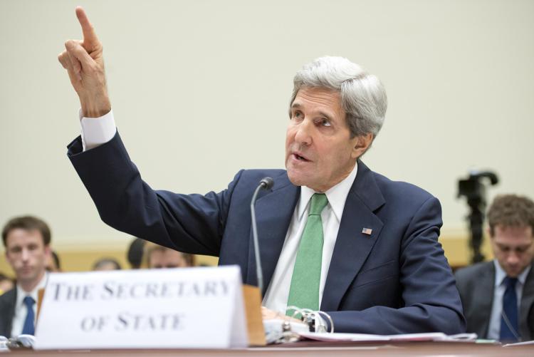 Il segretario di Stato Usa John Kerry (CNP - Infophoto) - INFOPHOTO