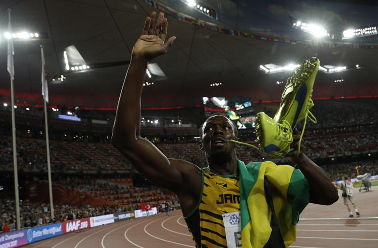 Il velocista giamaicano Usain Bolt (Foto Afp) - AFP