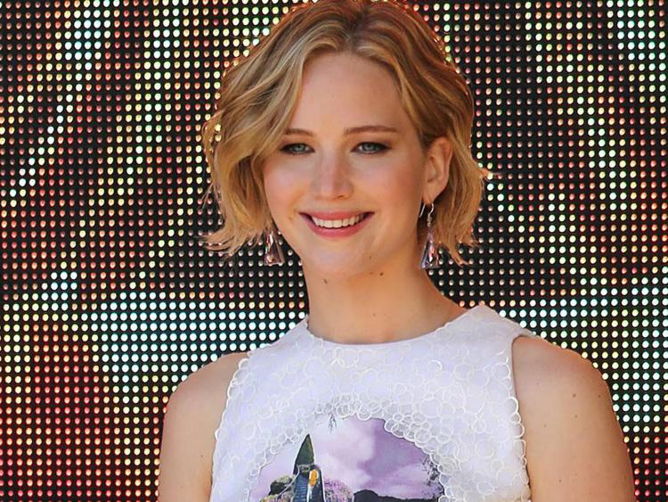 L'attrice Jennifer Lawrence (Foto Infophoto) - INFOPHOTO