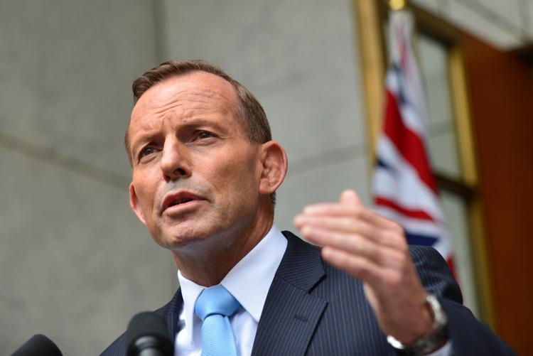 Il Primo Ministro australiano Tony Abbott (Infophoto) 