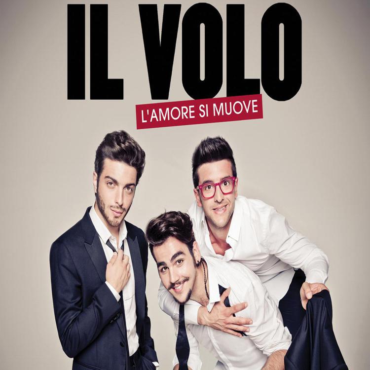 La copertina dell'album de Il Volo, 'L'amore si muove'