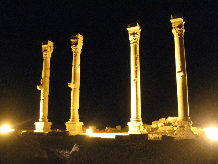 Il sito archeologico di Palmira